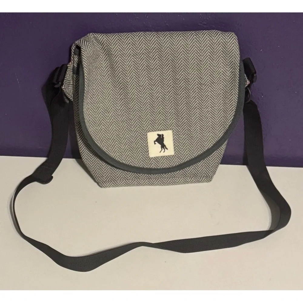 Rickshaw Bagworks Herringbone Mini Zero Cowgirl Creamery NWOT Limited Rare